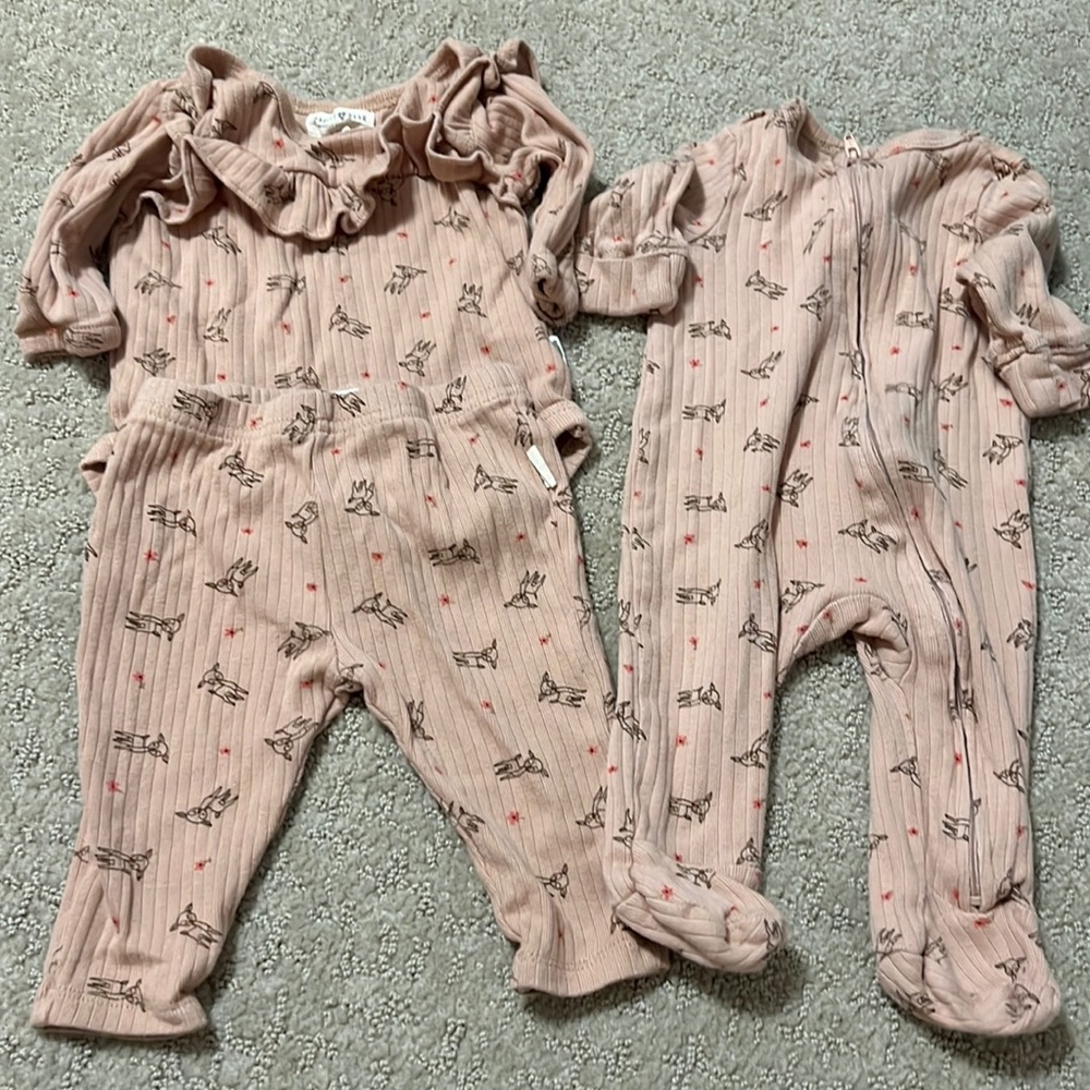 Rabbit Bear 100% organic cotton Bundle